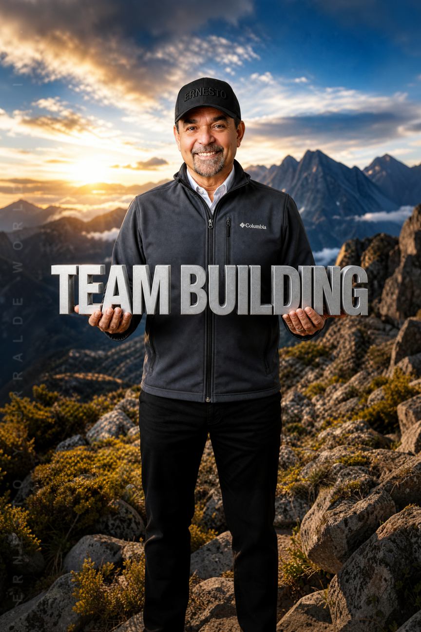 Ernesto Yturralde, facilitador experto en Aprendizaje Experiencial y Team Building Group internacional